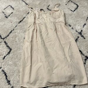 Beige Brandy Melville Mini Dress